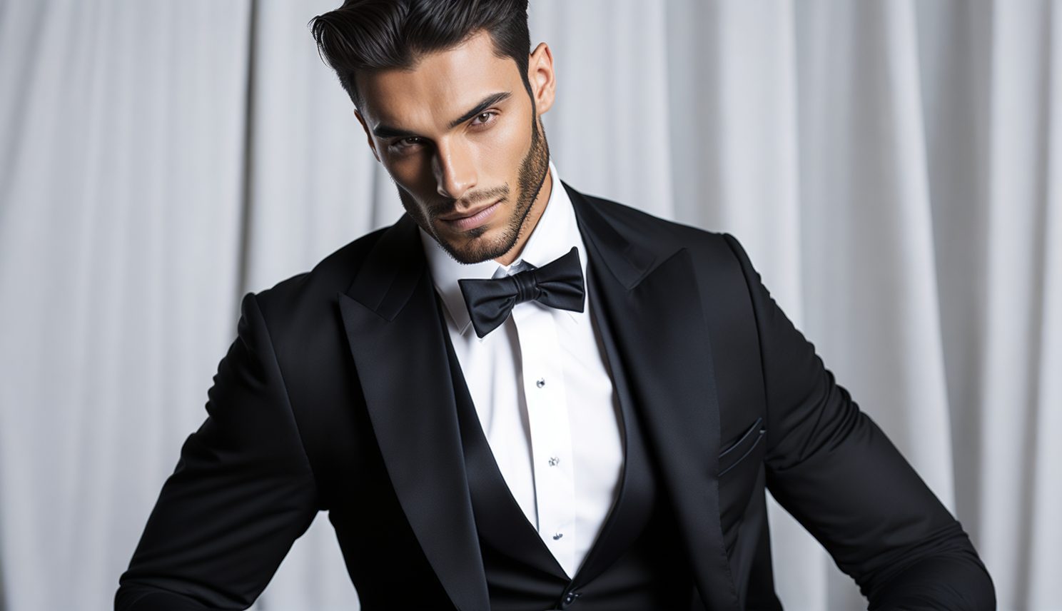 Men's Dress Shirts for Black-Tie Events - Formal Gentlemen